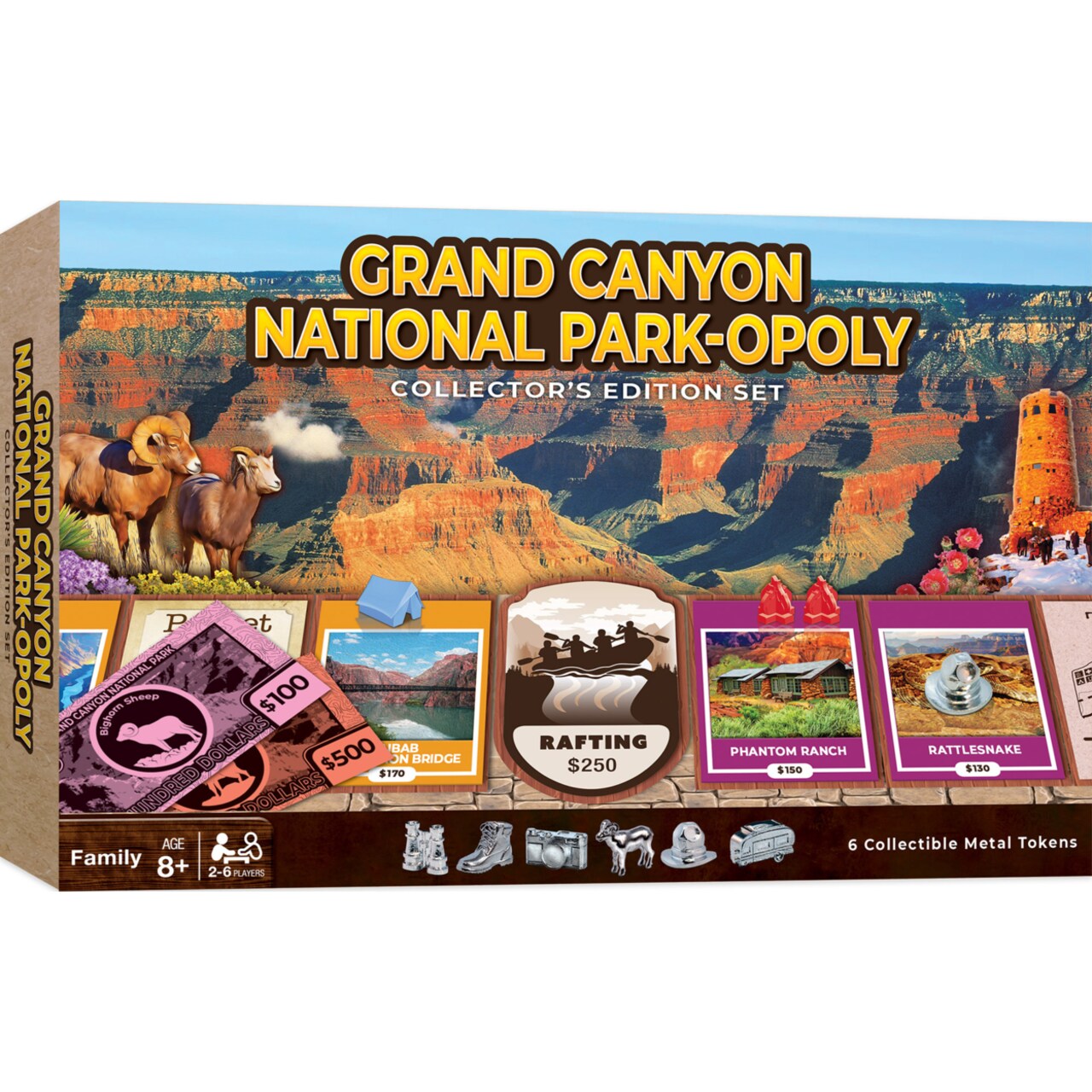 MasterPieces   Opoly Family Board Games - Grand Canyon National Park Opoly